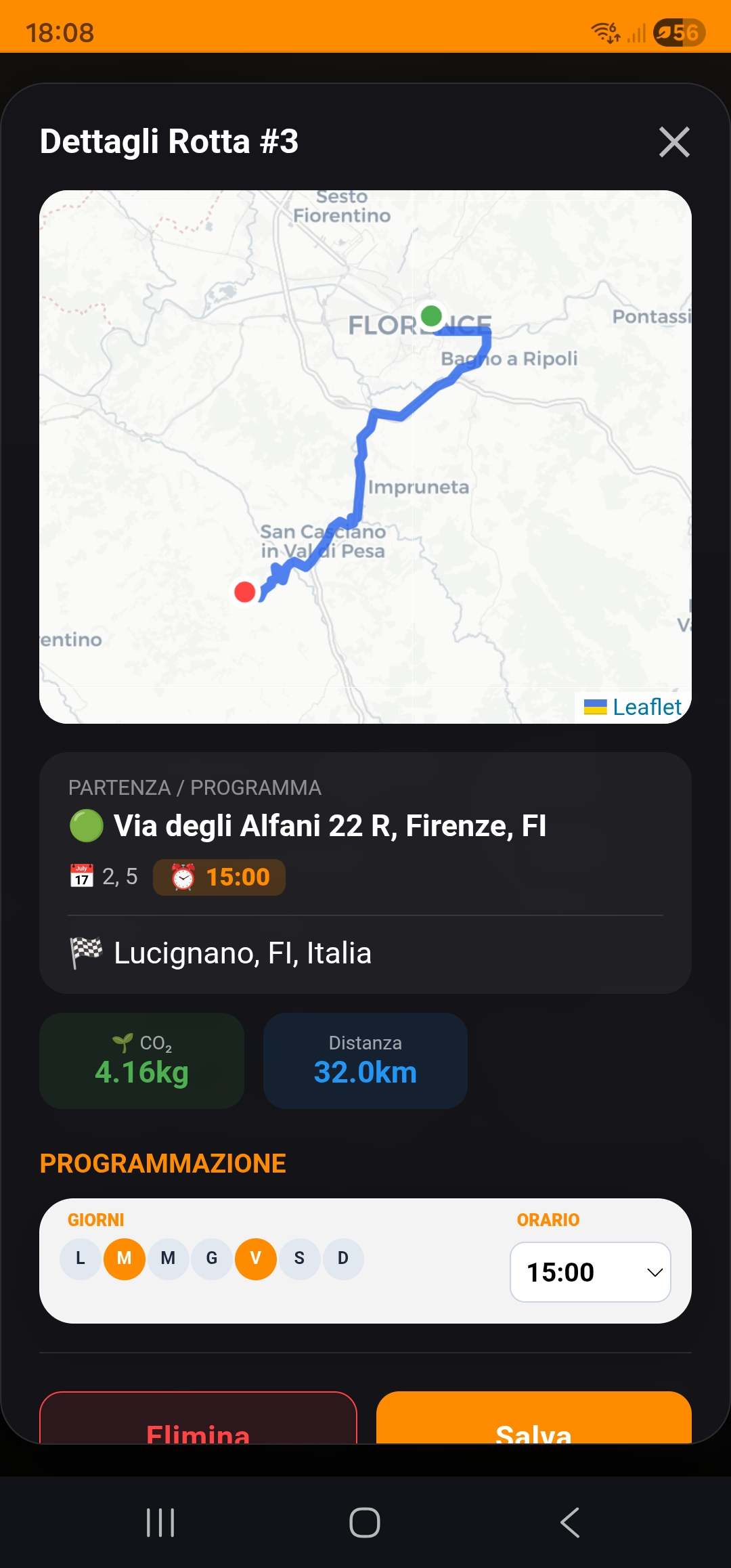 Autostapp App Interface